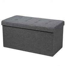 Load image into Gallery viewer, 31.5&quot; Fabric Foldable Storage with Removable Storage Bin-Dark Gray
