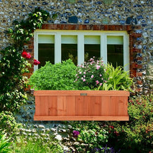 Load image into Gallery viewer, 2&#39; x 4&quot; Wooden Decorative Planter Box for Garden Yard and Window
