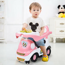 Load image into Gallery viewer, 3-in-1 Ride On Push Car with Music Box &amp; Horn-Pink

