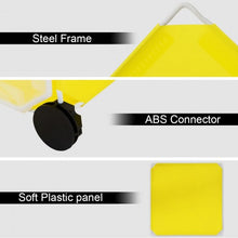 Load image into Gallery viewer, DIY Cube Portable Closet Wardrobe Storage Cabinet with Doors-Yellow
