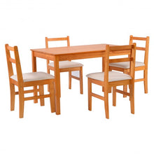 Load image into Gallery viewer, Dining Room  Rectangle Table with Wood Legs
