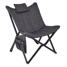 Load image into Gallery viewer, Folding Butterfly Solid Wooden Frame Chair Seat

