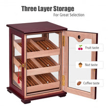 Load image into Gallery viewer, 150 Cigars Display Humidor Storage Cabinet with Hygrometer
