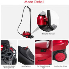 Load image into Gallery viewer, 2000W Heavy Duty Multi-purpose Steam Cleaner Mop with Detachable Handheld Unit

