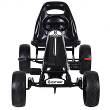 Load image into Gallery viewer, Outdoor Kids 4 Wheel Pedal Powered Riding Kart Car-Black
