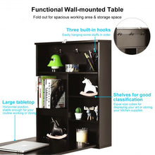 Load image into Gallery viewer, Convertible Wall Mounted Table with A Chalkboard-Coffee
