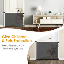 Load image into Gallery viewer, Baby Safety Gate w/ Easy Latch &amp; Flexible Design-Black
