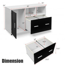 Load image into Gallery viewer, Lateral Mobile File Storage Cabinet
