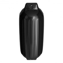 Load image into Gallery viewer, 4 Ribbed Marine 8.5&quot; x 27&quot;  Boat Fender Vinyl Bumper-Black
