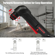 Load image into Gallery viewer, 12V Cordless Angle Drill with 3/8&quot; Single Sleeve Chuck
