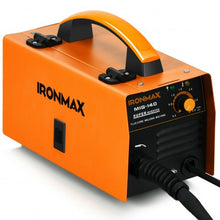 Load image into Gallery viewer, 110V MIG 140 Welding Machine Automatic Feed Welder w/IGBT System &amp; Synergic Adj
