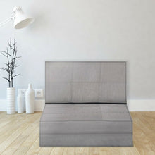 Load image into Gallery viewer, Convertible Lounger Folding Sofa Sleeper Bed-Gray
