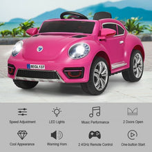 Load image into Gallery viewer, Kids Electric Ride On Car Battery Powered -Pink
