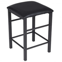 Load image into Gallery viewer, 3 Piece Counter Height Dining Set Faux Marble Table
