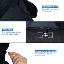 Load image into Gallery viewer, Men&#39;s�Interchange�3�in�1�Waterproof Detachable Ski�Jacket-Black-XL
