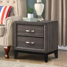 Load image into Gallery viewer, 2 Drawers Storage Nightstand Sofa Side End Table
