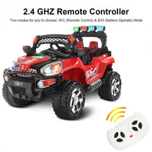 Load image into Gallery viewer, 12 V Kids Ride On SUV Car with Remote Control LED Lights
