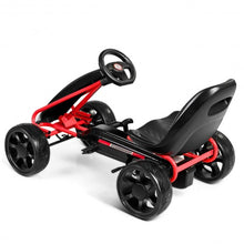 Load image into Gallery viewer, Kids Ride On Toys Pedal Powered Go Kart Pedal Car-Black
