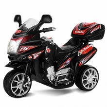 Load image into Gallery viewer, 3 Wheel Kids 6V Battery Powered Electric Toy Motorcycle -Black
