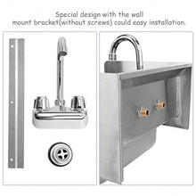 Load image into Gallery viewer, NSF Stainless Steel Hand Washing Sink with Faucet
