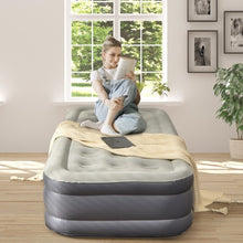 Load image into Gallery viewer, Portable Fast Inflation Air Bed with Built-in Pump for Home Camping
