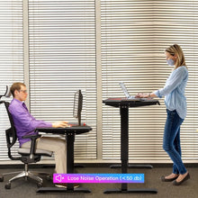 Load image into Gallery viewer, Electric Standing Gaming Desk with Height Adjustable Splice Board
