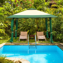 Load image into Gallery viewer, 13&#39;x13&#39; Pop Up Canopy Tent Instant Outdoor Folding Canopy Shelter-Green
