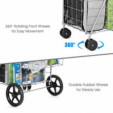 Load image into Gallery viewer, Utility Foldable Jumbo Shopping Cart
