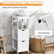 Load image into Gallery viewer, Wooden Bathroom Floor Cabinet with Removable Drawers
