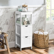 Load image into Gallery viewer, Wooden Bathroom Floor Cabinet with Removable Drawers
