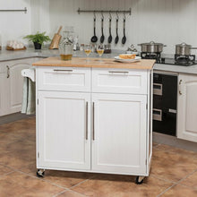 Load image into Gallery viewer, Heavy Duty Rolling Kitchen Cart-White
