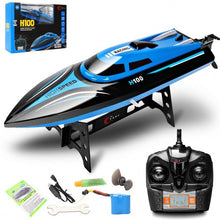 Load image into Gallery viewer, H100 2.4 G Radio Controlled RC High Speed Racing Boat
