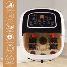 Load image into Gallery viewer, Foot Spa Bath Massager with Heat Vibration Tem / Time Set
