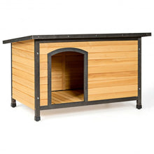 Load image into Gallery viewer, Wood Extreme Weather Resistant Pet Log Cabin-M
