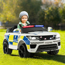 Load image into Gallery viewer, 12V Kids Electric Bluetooth Ride On Car with Remote Control-White
