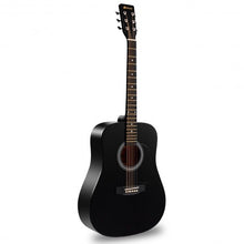 Load image into Gallery viewer, Sonart 41&quot; 6 Strings Acoustic Folk Guitar-Black
