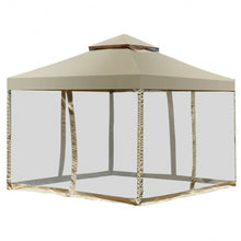 Load image into Gallery viewer, Outdoor 2-Tier 10&#39; x 10&#39; Screw-free Structure Shelter Gazebo Canopy
