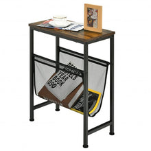 Load image into Gallery viewer, Narrow  Sling Industrial Accent Console Table
