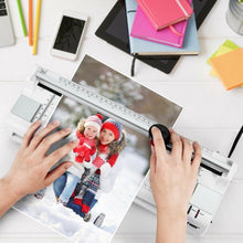 Load image into Gallery viewer, 13&quot; Hot and Cold Paper Trimmer with Corner Rounder and 25 Pouches-White
