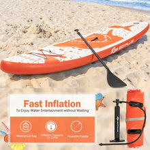 Load image into Gallery viewer, Inflatable Stand Up Paddle Board with Backpack Aluminum Paddle Pump-L
