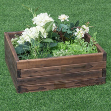 Load image into Gallery viewer, Square Raised Garden Bed Flower Vegetables Seeds Planter
