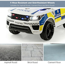 Load image into Gallery viewer, 12V Kids Electric Bluetooth Ride On Car with Remote Control-White
