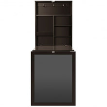 Load image into Gallery viewer, Convertible Wall Mounted Table with A Chalkboard-Coffee

