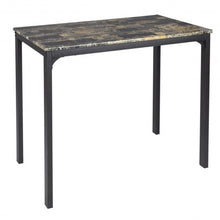 Load image into Gallery viewer, 3 Piece Counter Height Dining Set Faux Marble Table

