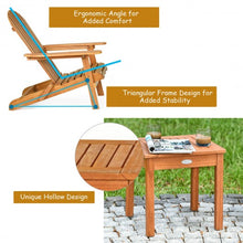 Load image into Gallery viewer, 3 PCS Adirondack Chair Set w/ Widened Armrest
