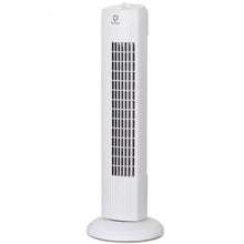 Load image into Gallery viewer, Fantask 35W 28&quot; Quiet Bladeless Oscillating Tower Fan-White
