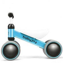 Load image into Gallery viewer, 4 Wheels No-Pedal Baby Balance Bike-Blue
