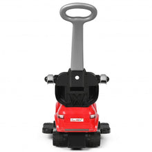 Load image into Gallery viewer, Honey Joy 3 in 1 Ride on Push Car Toddler Stroller Sliding Car with Music-Red
