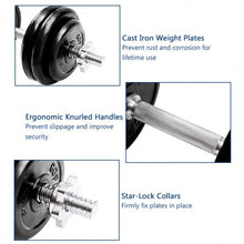 Load image into Gallery viewer, 66 lbs Body Workout Weight Dumbbell Set

