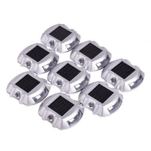 Load image into Gallery viewer, 8 Pack Road Driveway Pathway Ground Solar Power LED Lights
